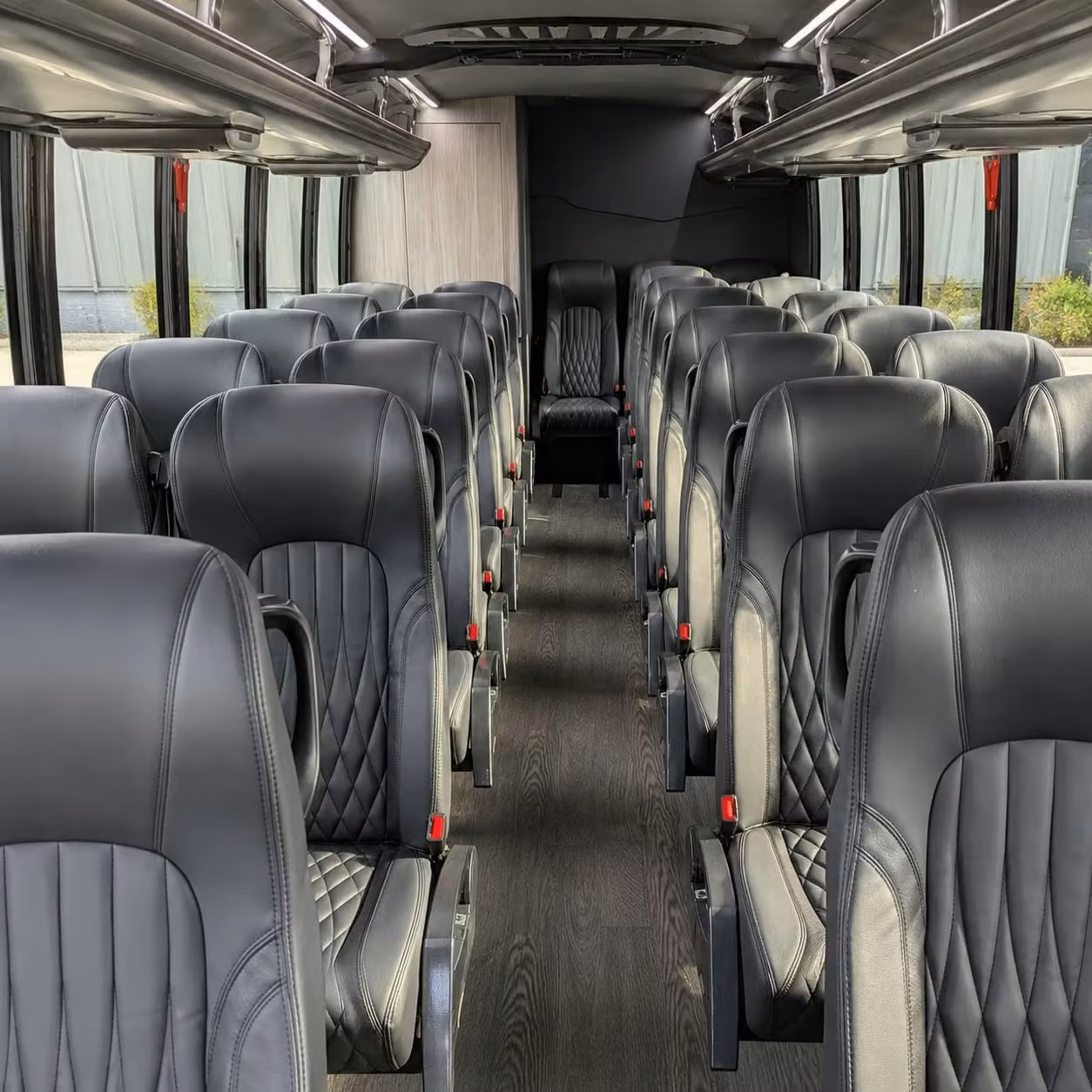 25 passenger minibus inside