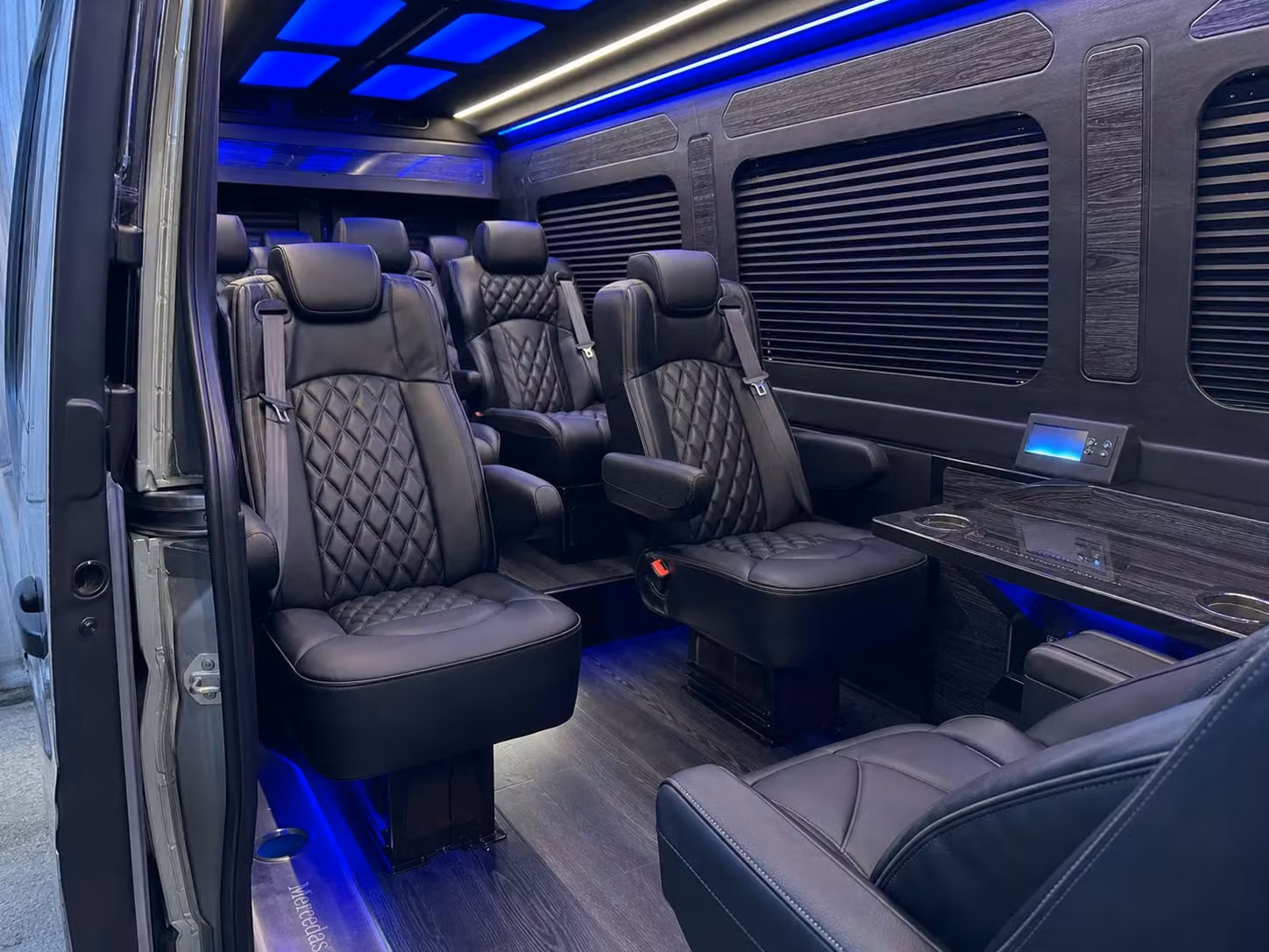 sprinter van transportation for groups and events across gainesville