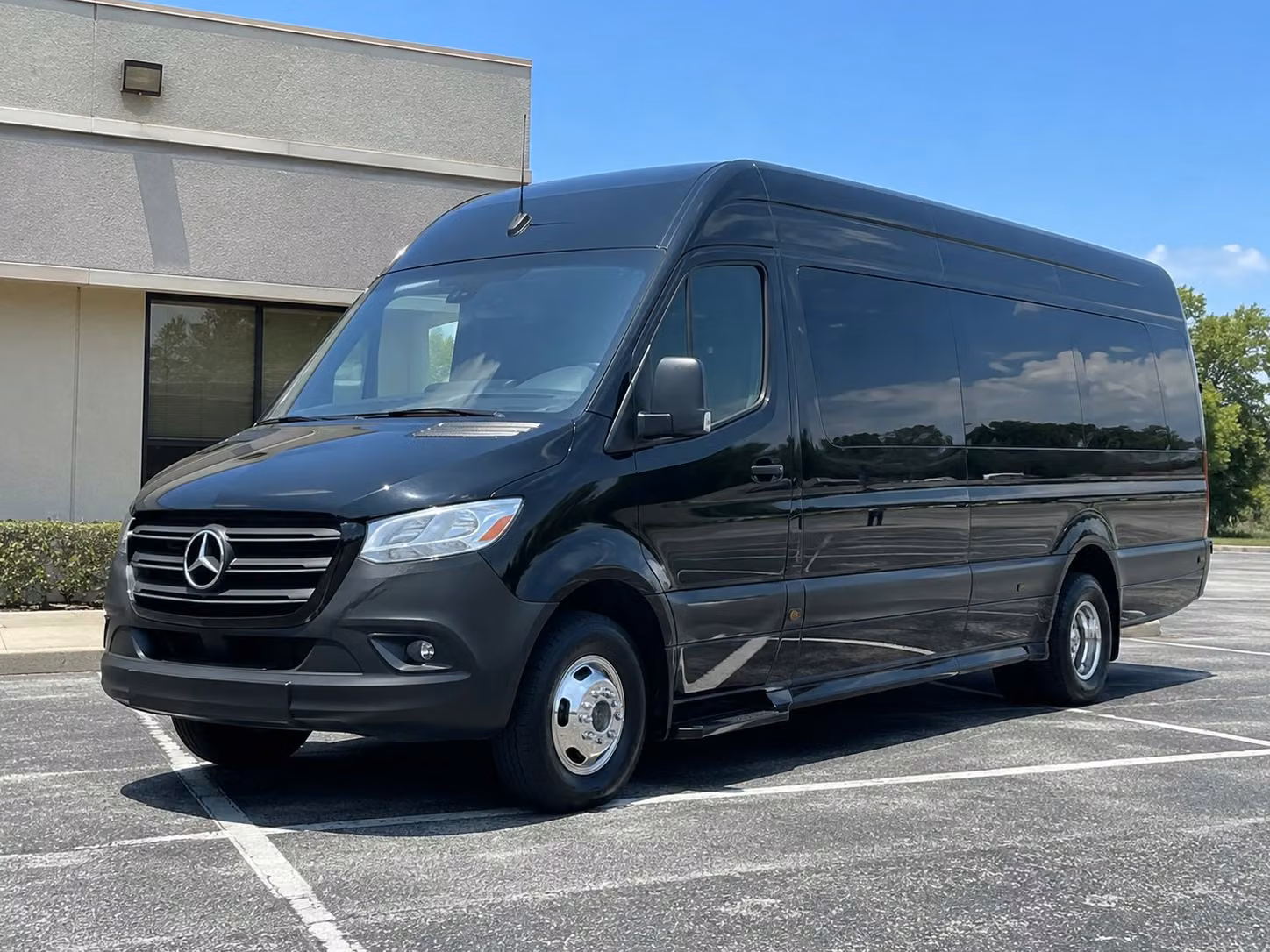 sprinter van with driver